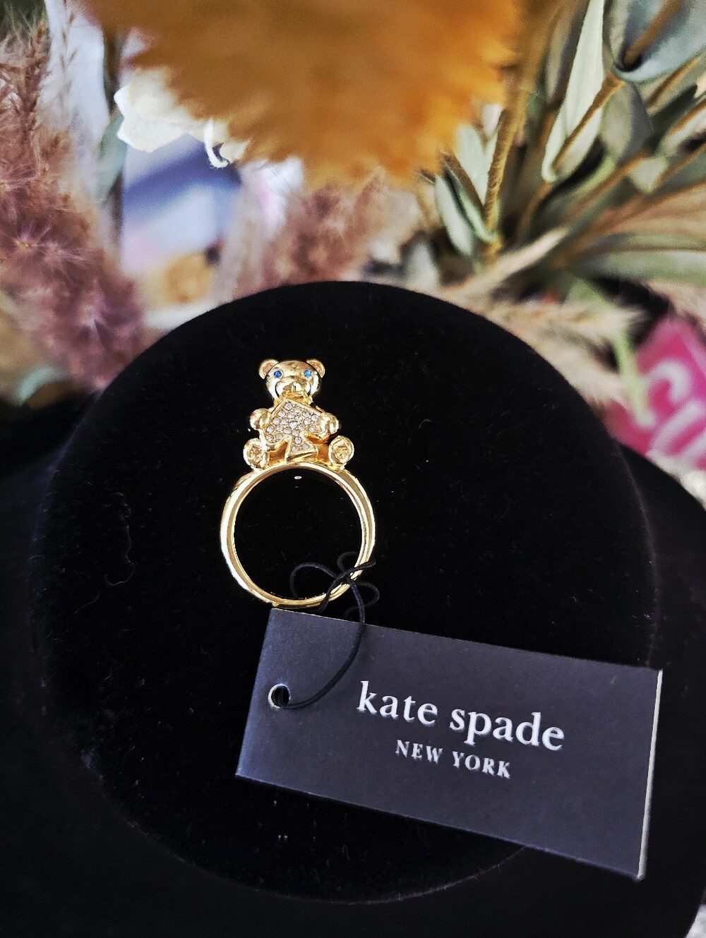 LOWSTART Kate Spade Bear Ring (NWT) - Picture 3 of 4